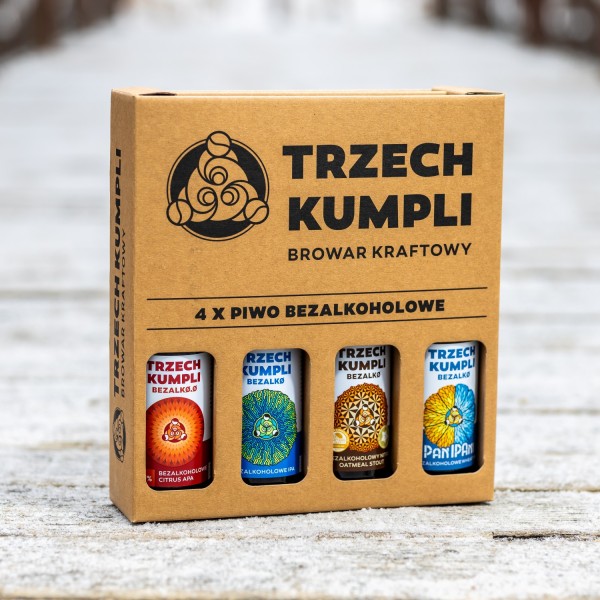 ZESTAW 4 PIW BEZALKOHOLOWYCH