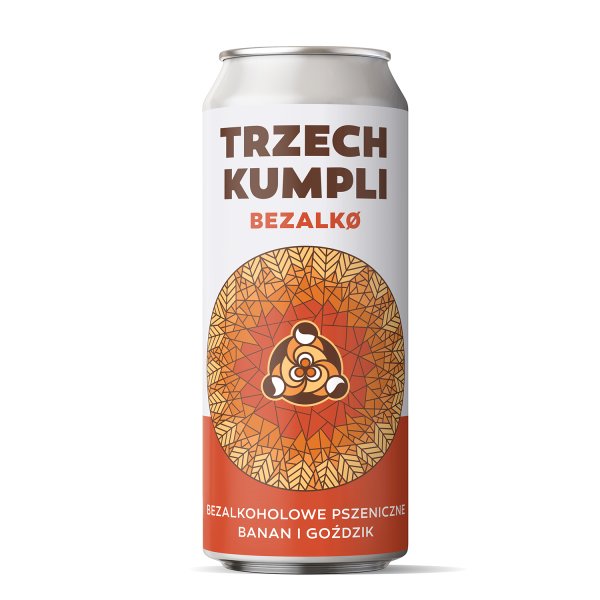 BEZALKØ PSZENICZNE BANAN I GOŹDZIK puszka 500 ml